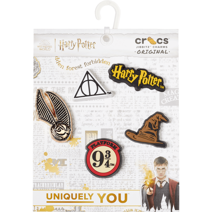  Harry Potter Symbol 5 Pack - Custom Angle - Jibbitz