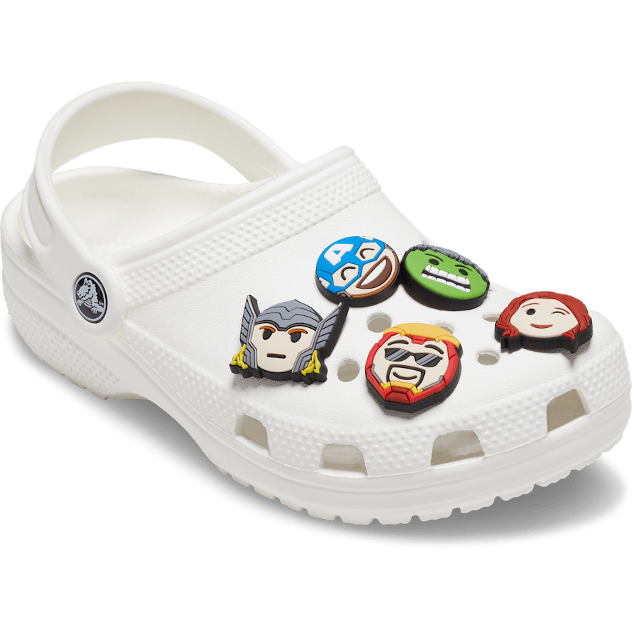  Avengers Emojis 5 Pack - charms on shoes - Jibbitz