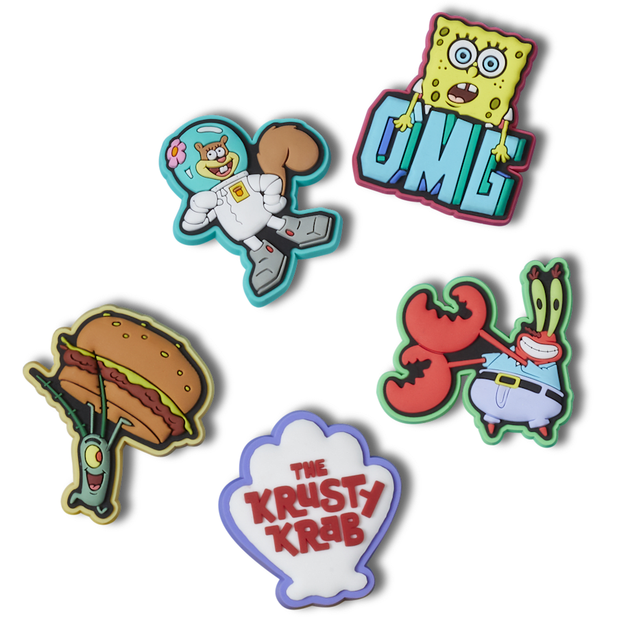  SpongeBob 5 Pack - charm view - Jibbitz