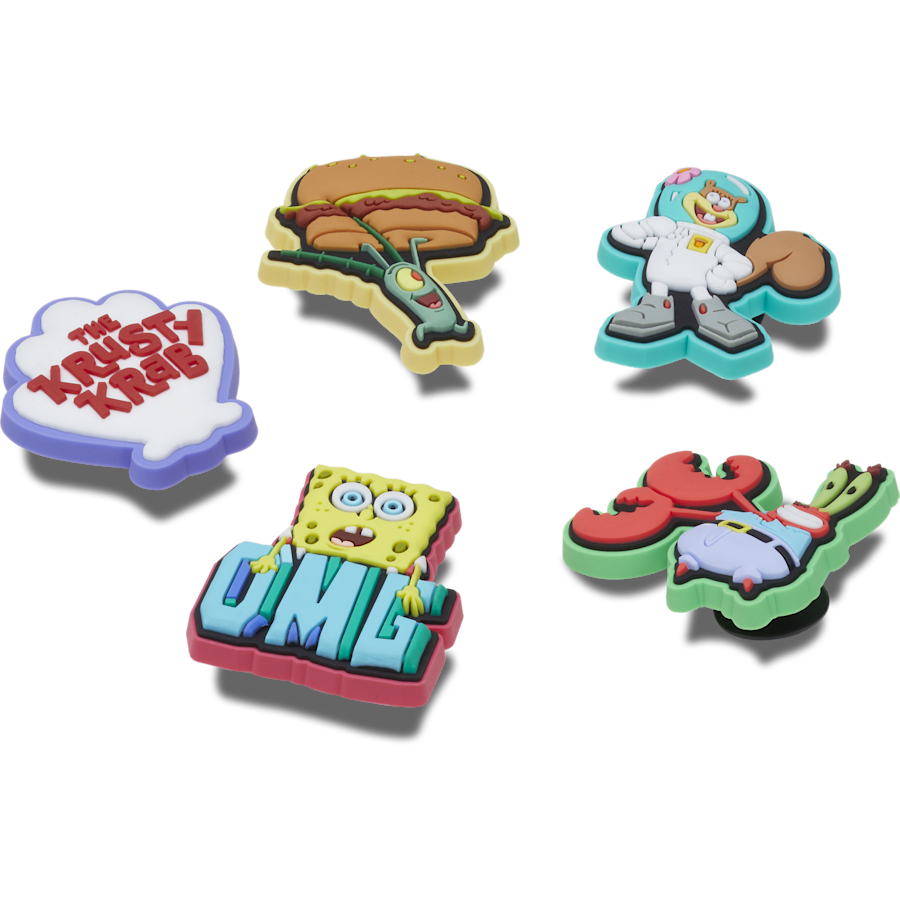  SpongeBob 5 Pack - charms on shoes - Jibbitz