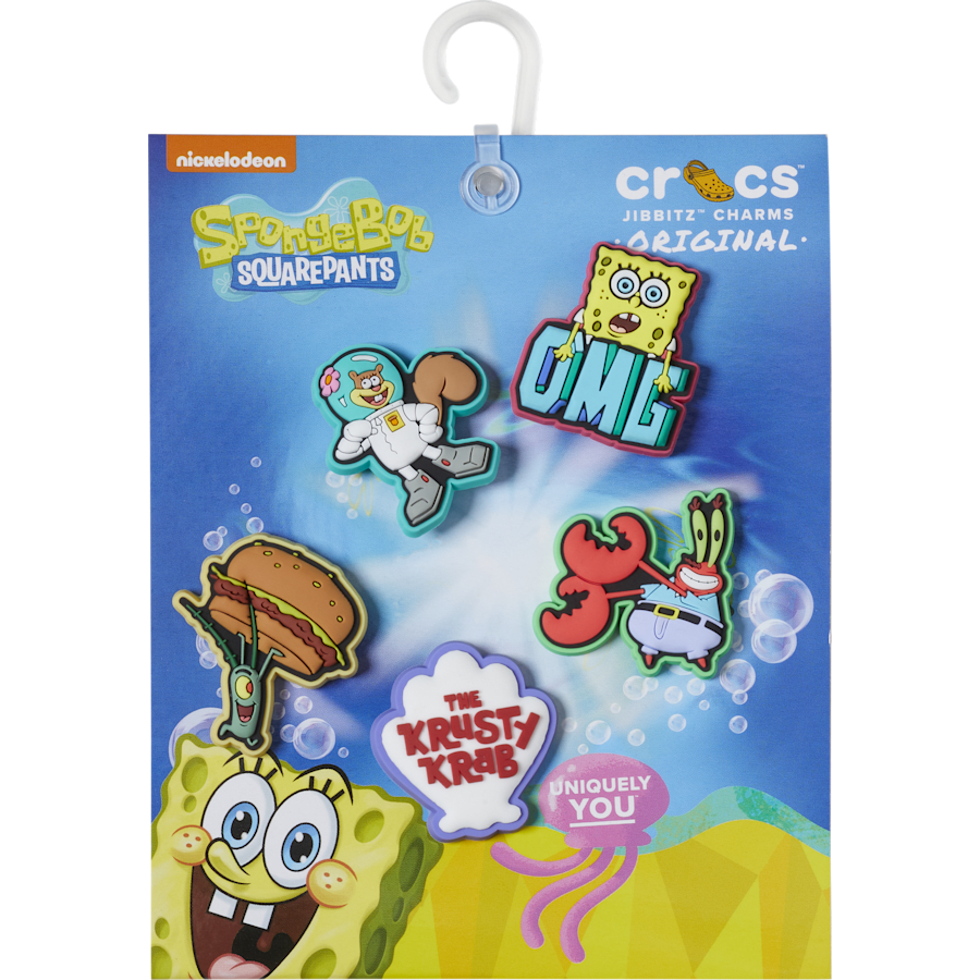  SpongeBob 5 Pack - Custom Angle - Jibbitz