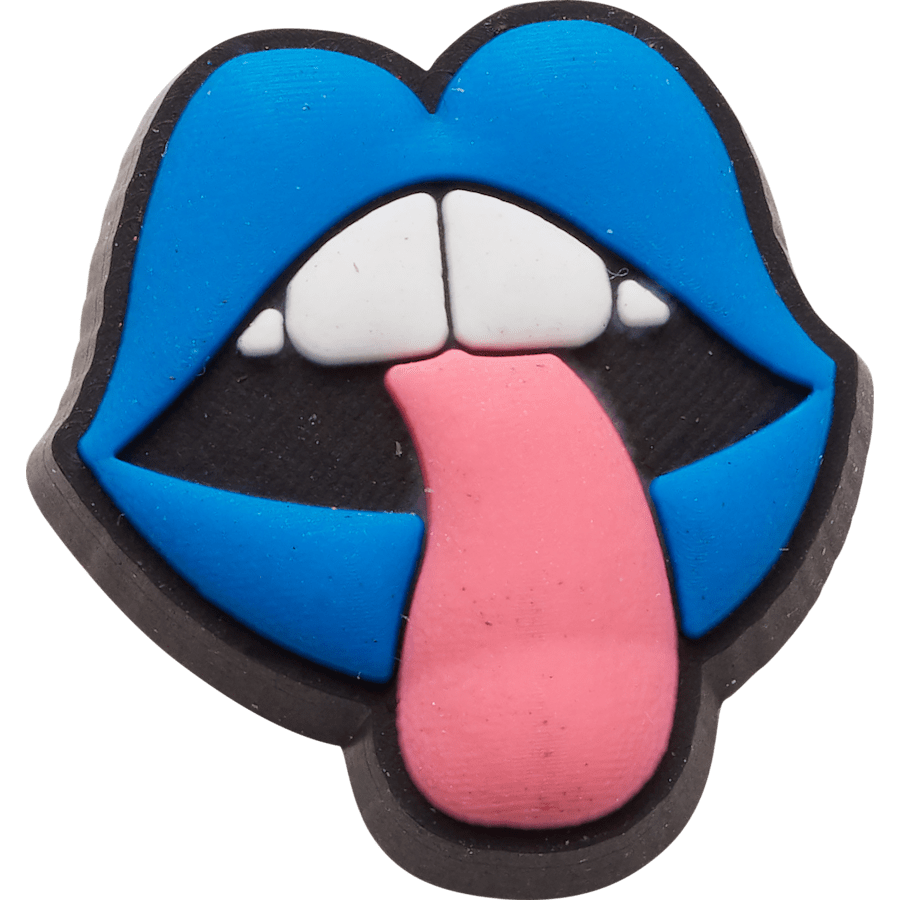  Blue Lips - charm view - Jibbitz