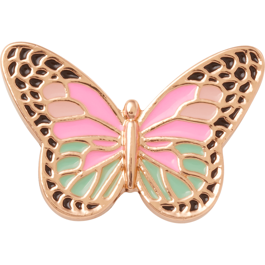  Elevated Colorful Butterfly - charm view - Jibbitz