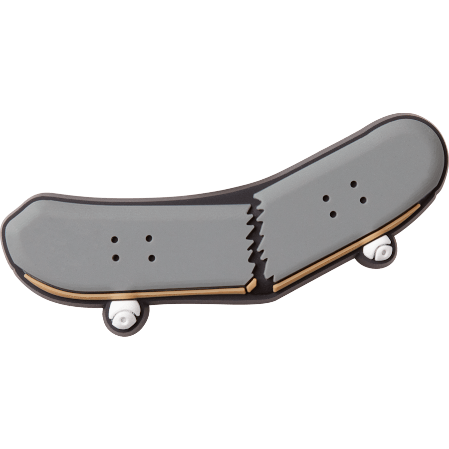  Broken Skateboard - charm view - Jibbitz