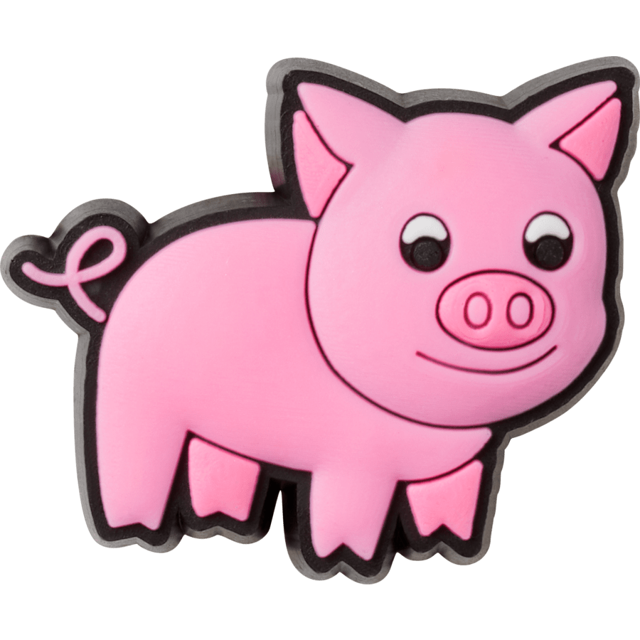  Pink Piggy - charm view - Jibbitz