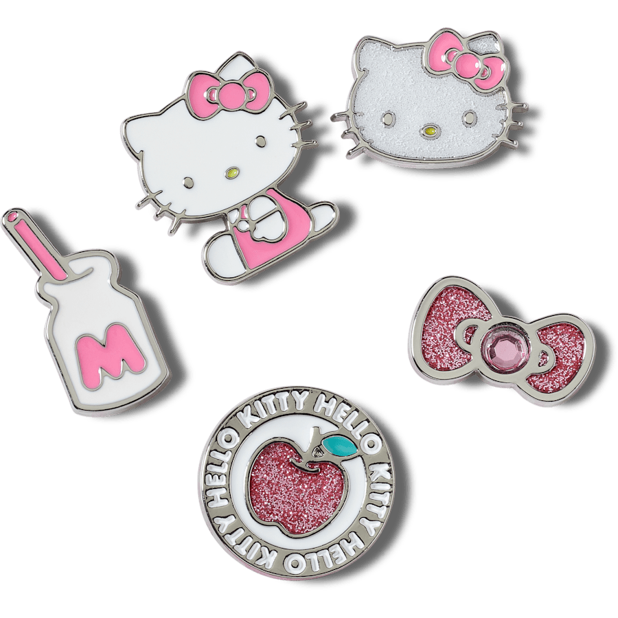  Hello Kitty Elevated 5 Pack - charm view - Jibbitz