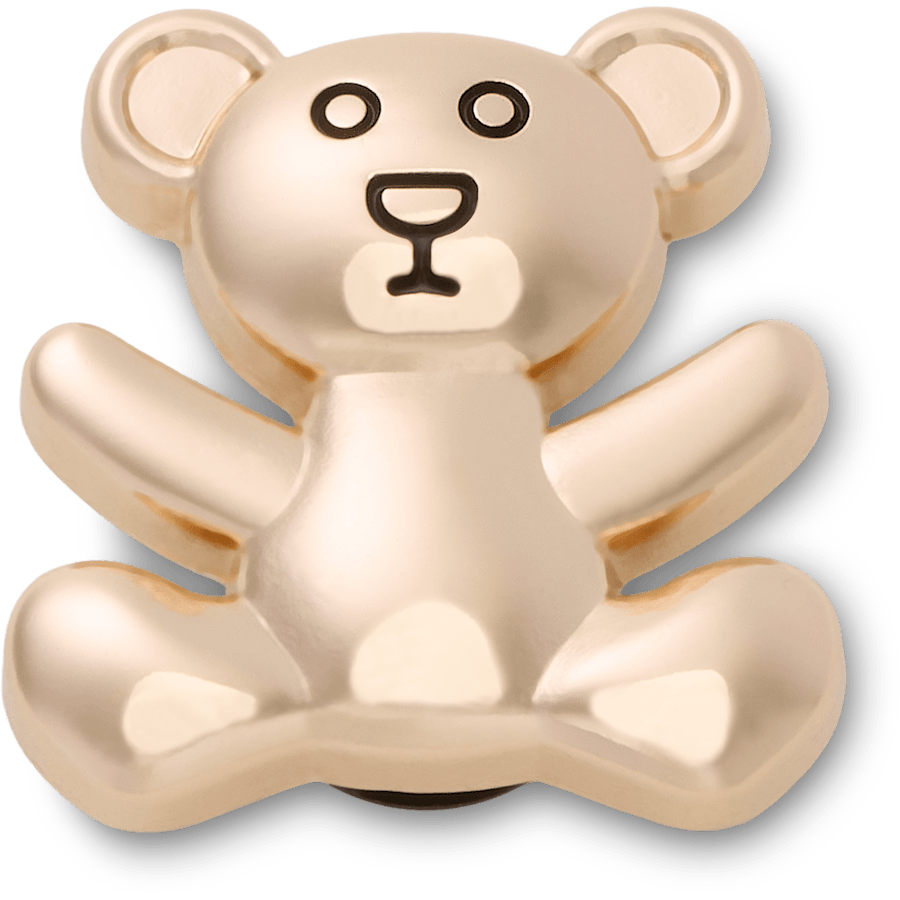 Crocs Gold Teddy Bear