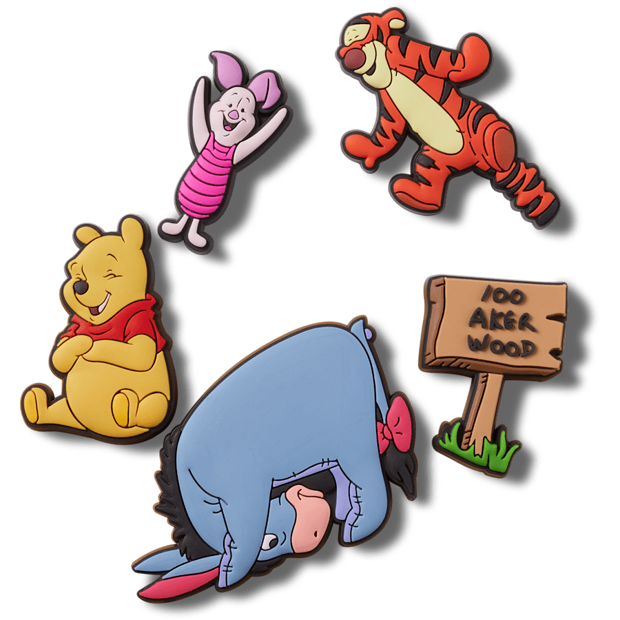  Winnie The Pooh 5 Pack - charm view - Jibbitz