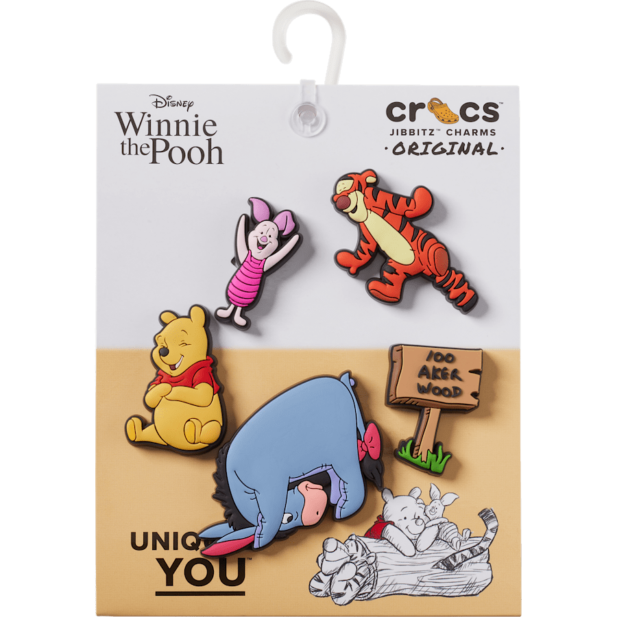  Winnie The Pooh 5 Pack - Custom Angle - Jibbitz