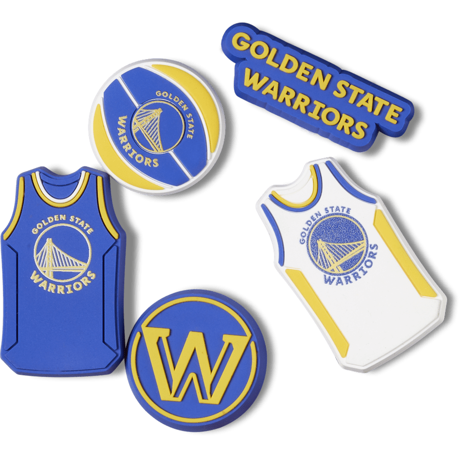 Crocs NBA Golden State Warriors 5 Pack