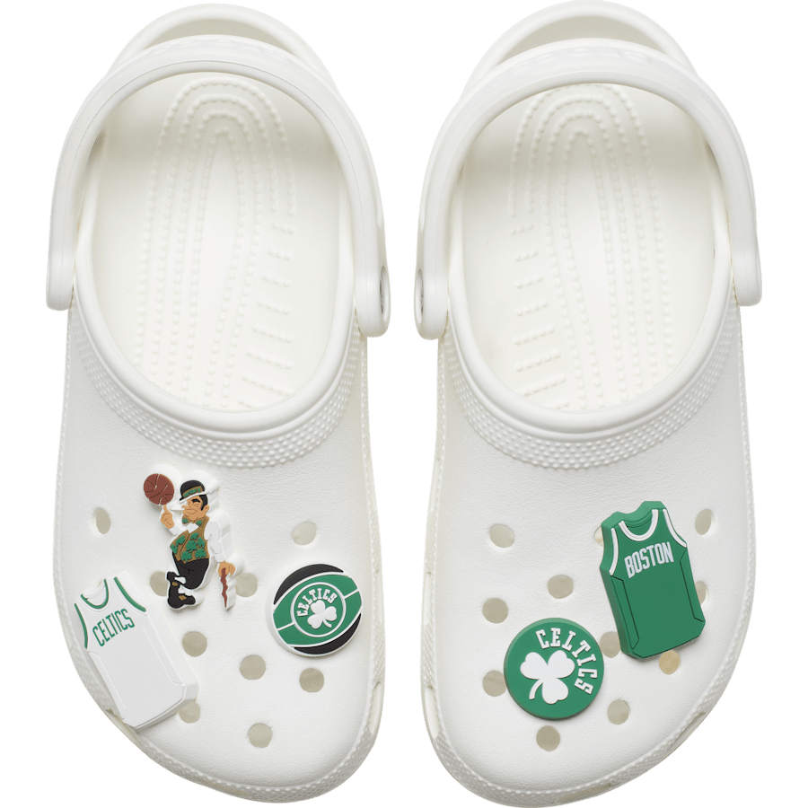NBA Boston Celtics 5 Pack - Charm on shoes - Jibbitz Charms