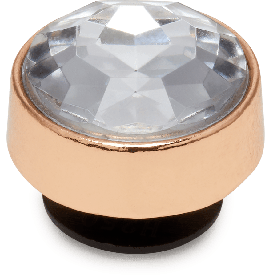  Clear Circle Gem - charms on shoes - Jibbitz