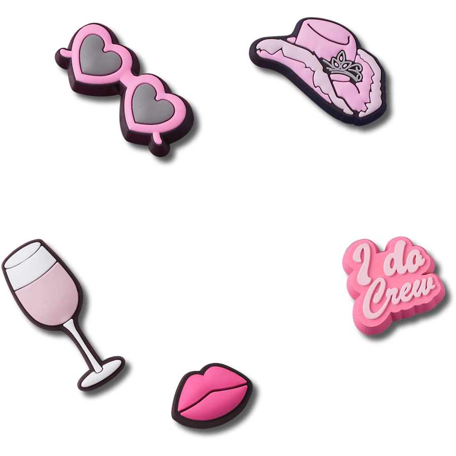 Bachelorette Party 5 Pack - Charm view - Jibbitz Charms