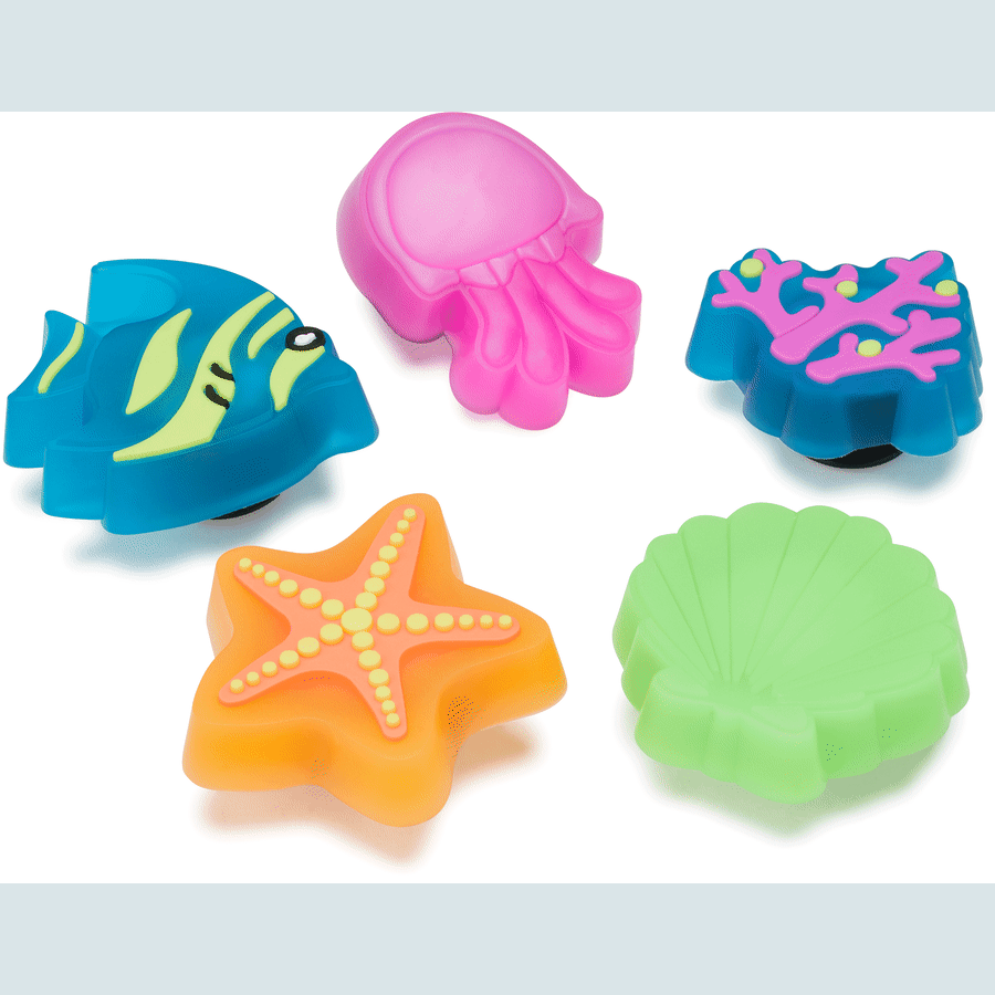  Lights Up Under The Sea 5 Pack - Custom Angle - Jibbitz