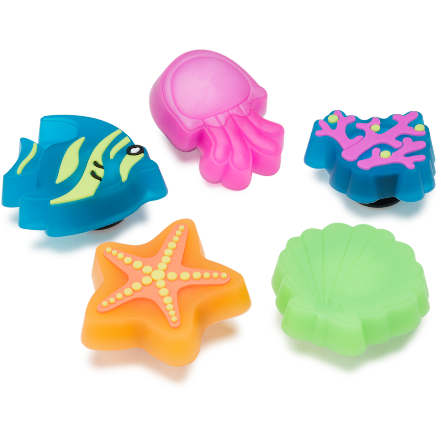  Lights Up Under The Sea 5 Pack - charms on shoes - Jibbitz