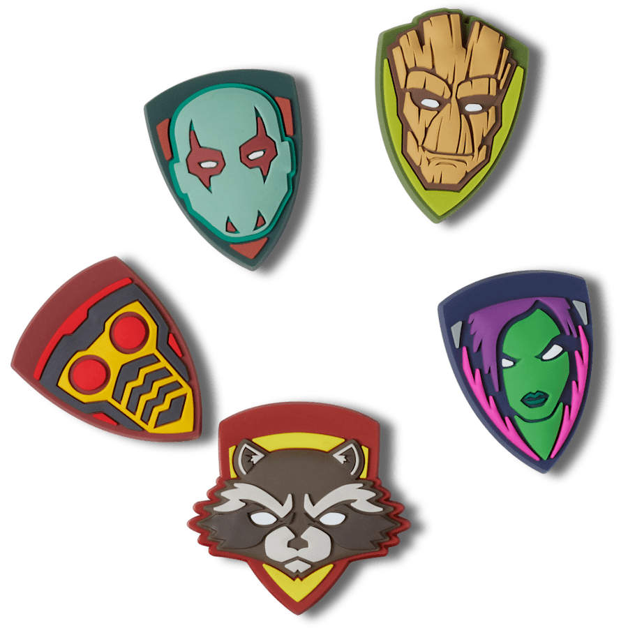  Guardians of the Galaxy 5 Pack - charm view - Jibbitz