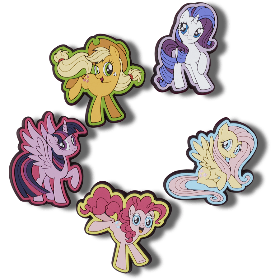  My Little Pony 5 Pack - charm view - Jibbitz