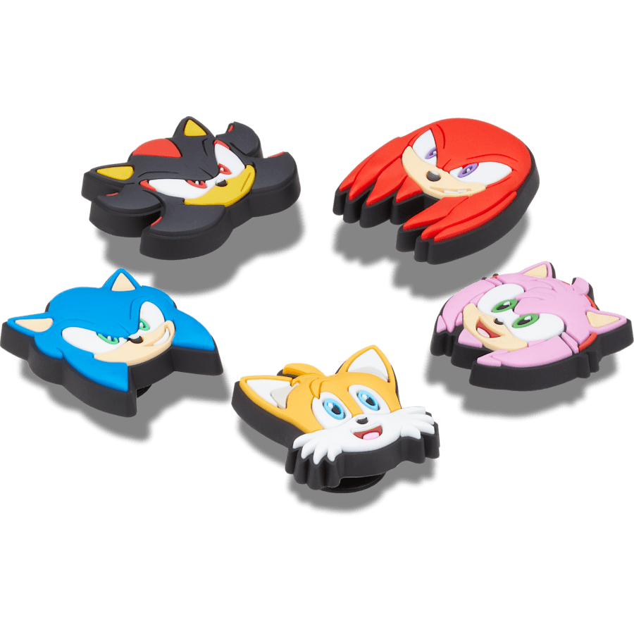  Sonic the Hedgehog 5 Pack - charms on shoes - Jibbitz