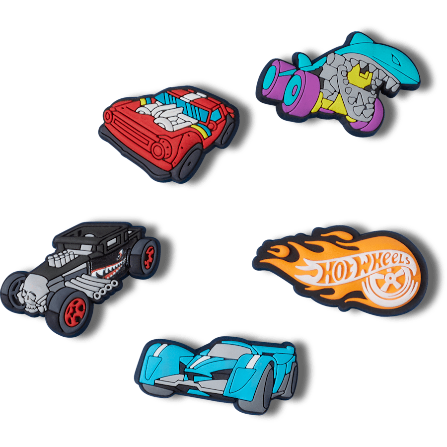  Hot Wheels 5 Pack - charm view - Jibbitz