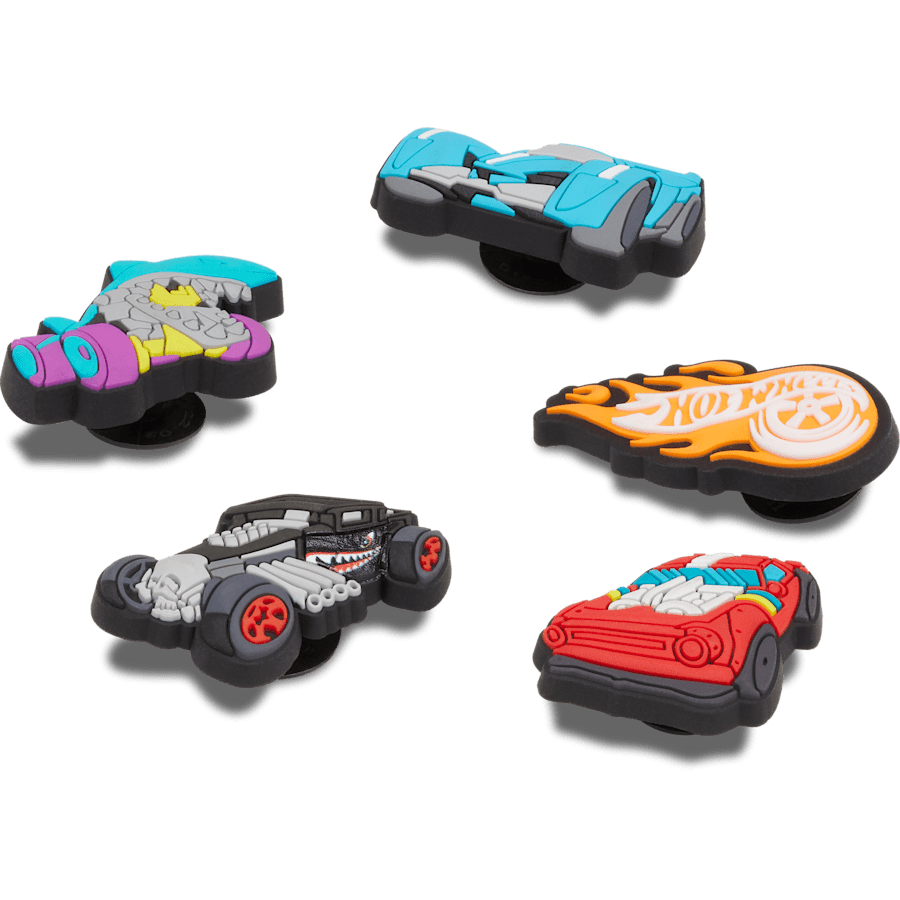  Hot Wheels 5 Pack - charms on shoes - Jibbitz