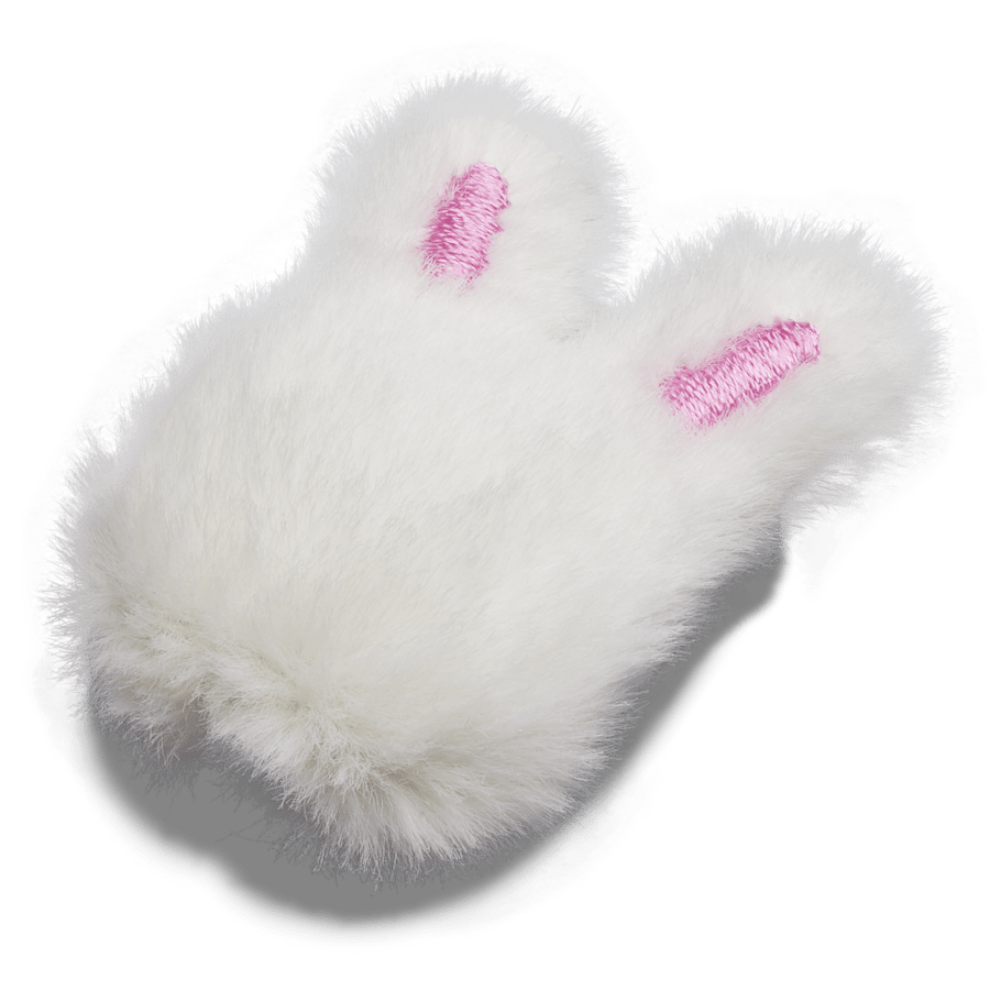 Lapin duveteux - Angle personnalisé - Jibbitz Charms