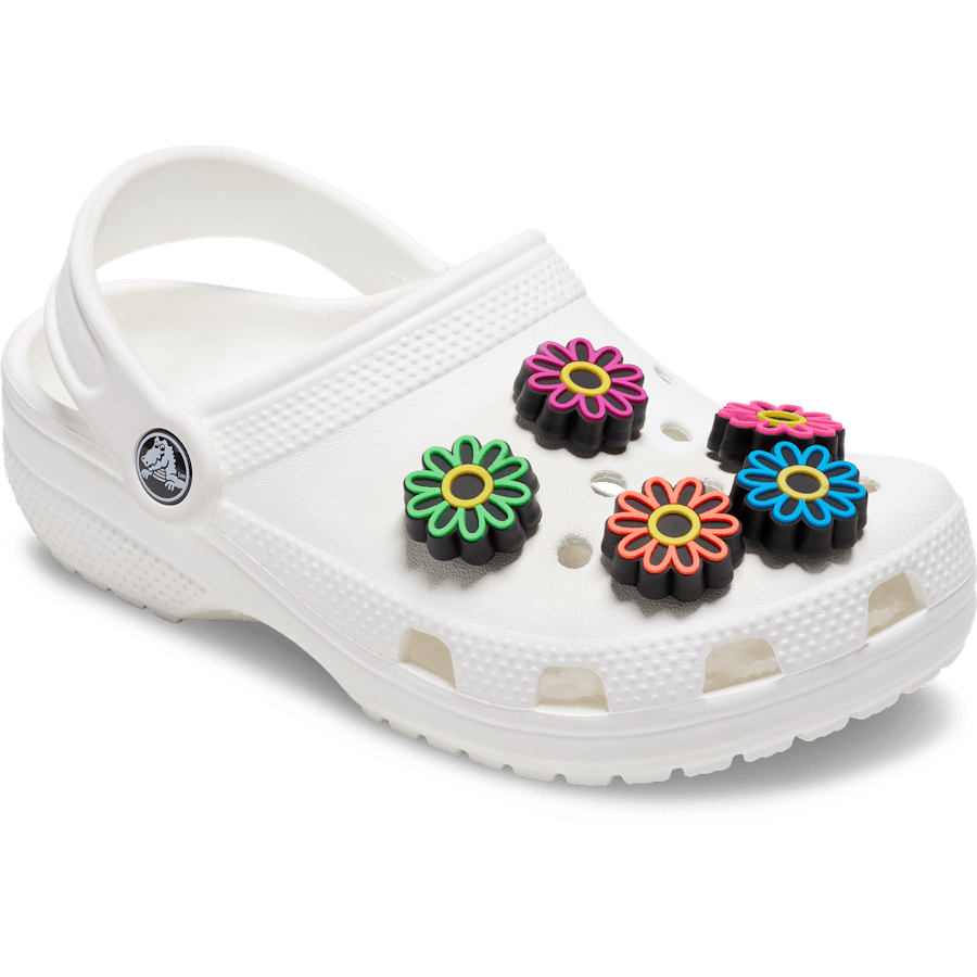  Lights Up Daisy 5 Pack - Custom Angle - Jibbitz
