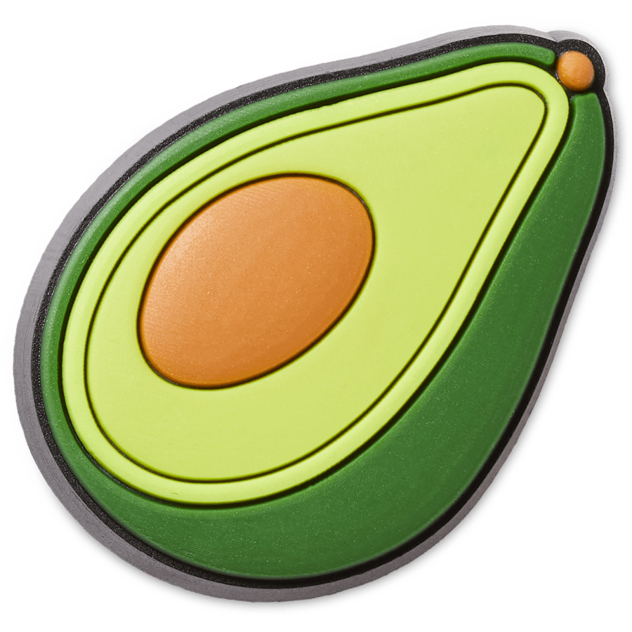  Bright Avocado - charm view - Jibbitz