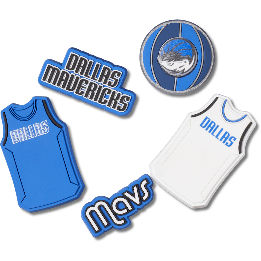 NBA Dallas Mavericks 5 Pack - Zubehöransicht - Jibbitz Charms