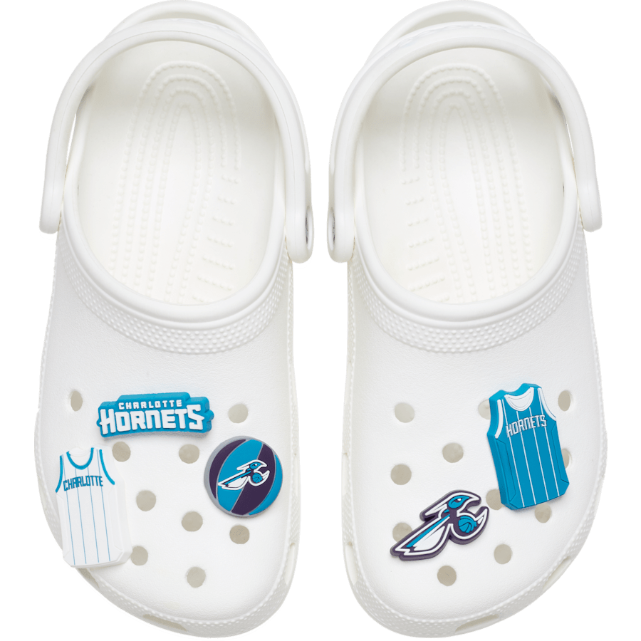NBA Charlotte Hornets 5 Pack - charm-on-shoes - Jibbitz Charms