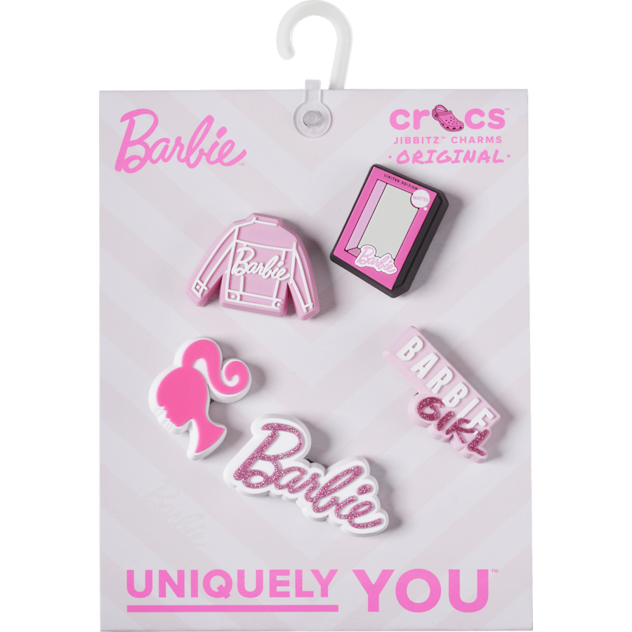  Barbie Pink 5 Pack - Custom Angle - Jibbitz