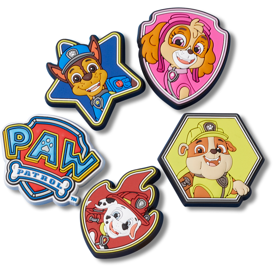  Paw Patrol 5 Pack - charm view - Jibbitz