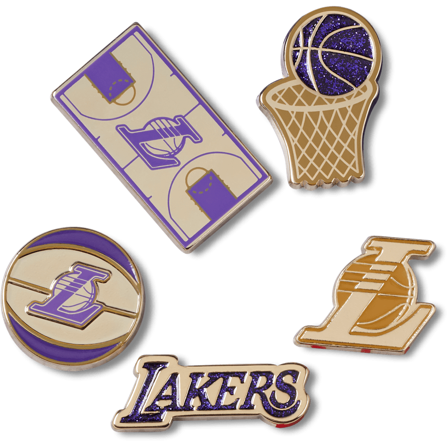  NBA Los Angeles Lakers 5 Pack - charm view - Jibbitz