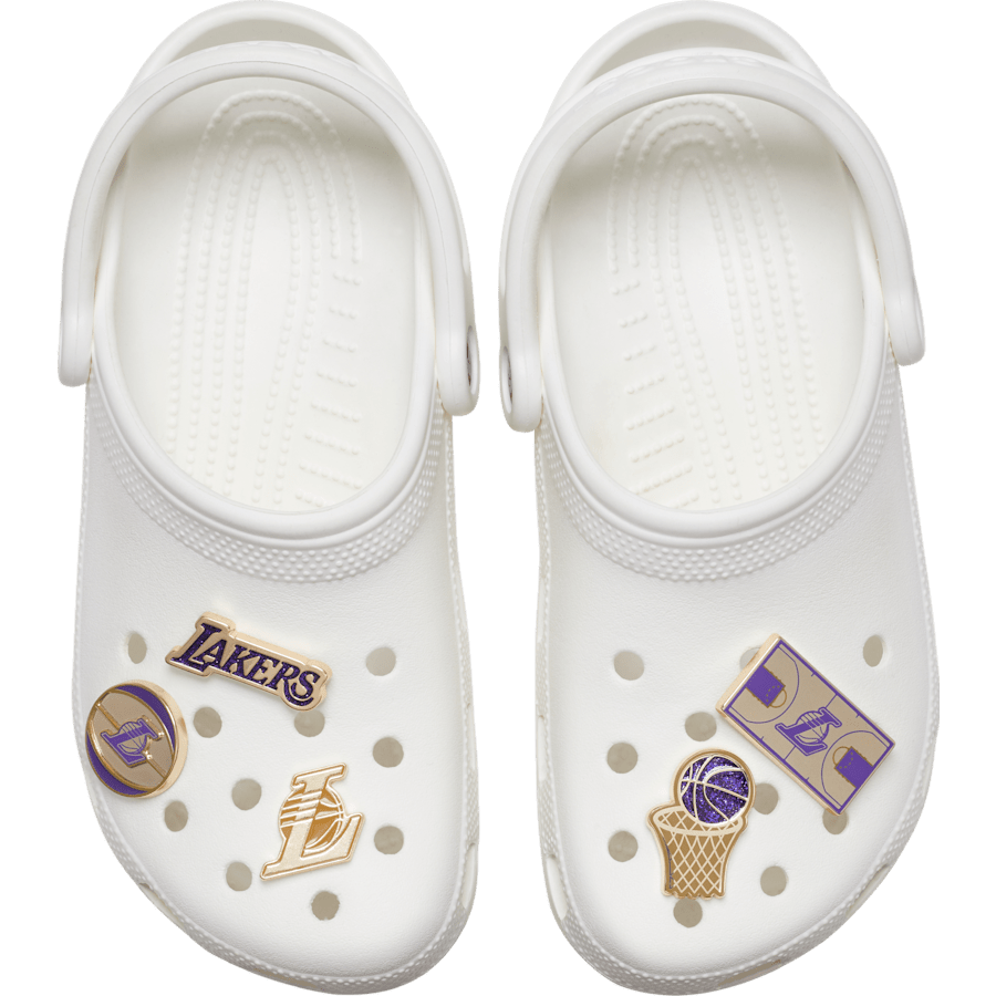  NBA Los Angeles Lakers 5 Pack - Custom Angle - Jibbitz