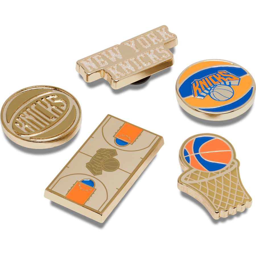  NBA New York Knicks 5 Pack - charms on shoes - Jibbitz