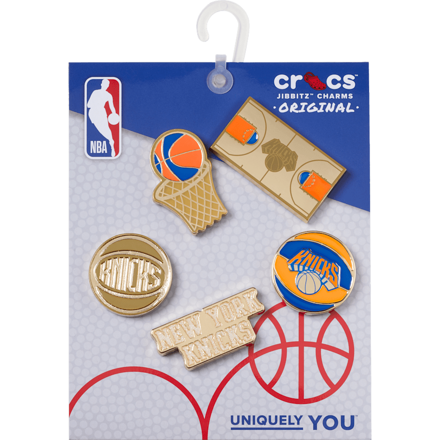  NBA New York Knicks 5 Pack - Custom Angle - Jibbitz