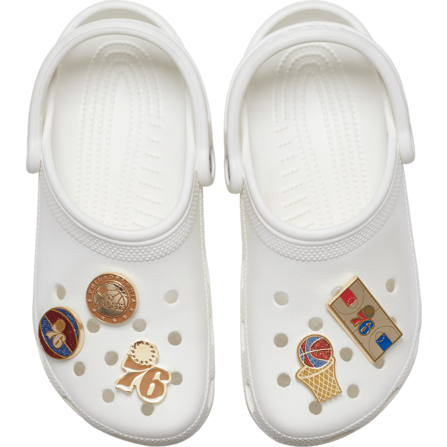 NBA Philadelphia 76ers5 Pack - charm-on-shoes - Jibbitz Charms