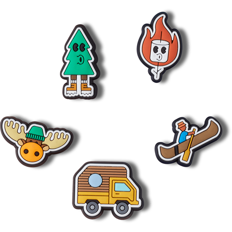  The Great Outdoors 5 Pack - charm view - Jibbitz