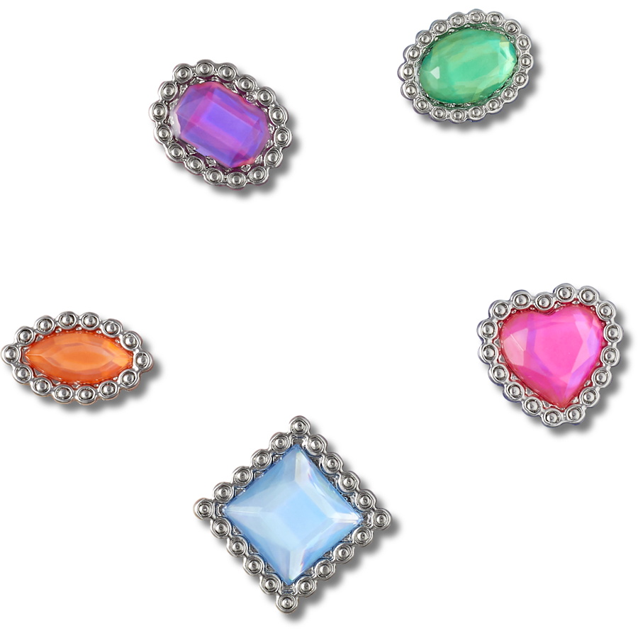  Gorgeous Gem Pack - charm view - Jibbitz