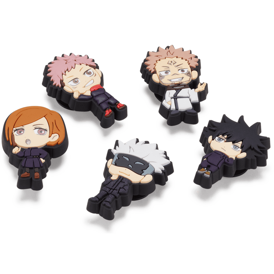  Jujutsu Kaisen 5 Pack - charms on shoes - Jibbitz