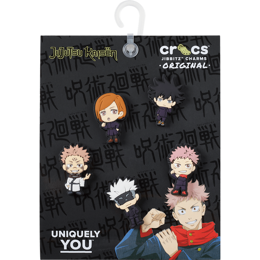  Jujutsu Kaisen 5 Pack - Custom Angle - Jibbitz