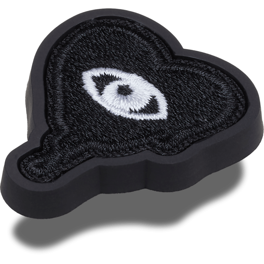 Dripping Black Heart Patch - Custom Angle - Jibbitz Charms