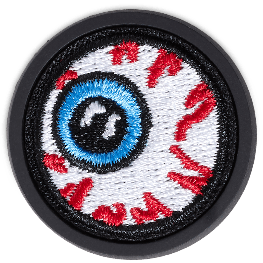  Eyeball Patch - charm view - Jibbitz