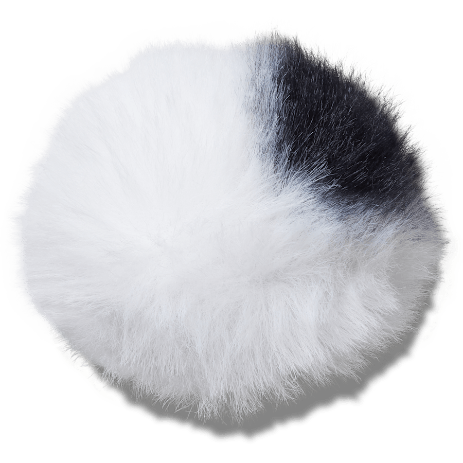  Dalmatian Puff Ball - charm view - Jibbitz