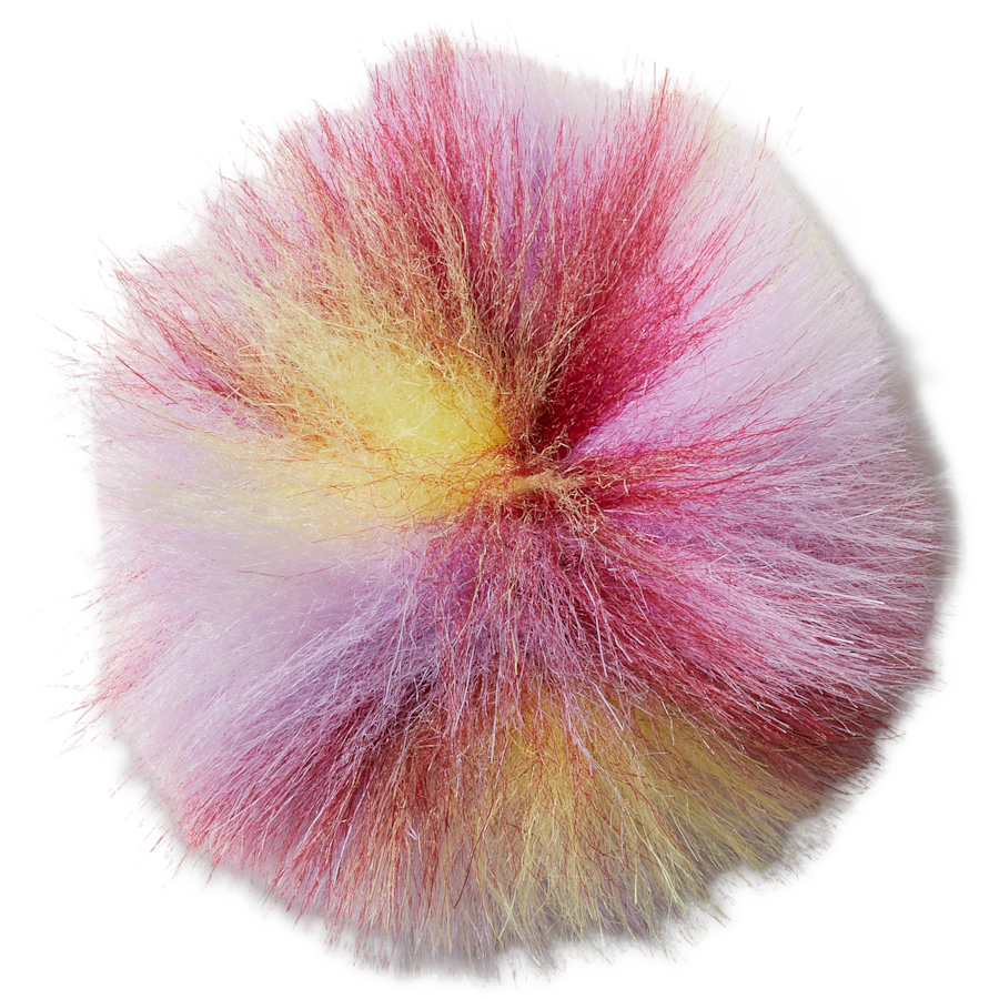  Mixed Color Puff Ball - charm view - Jibbitz