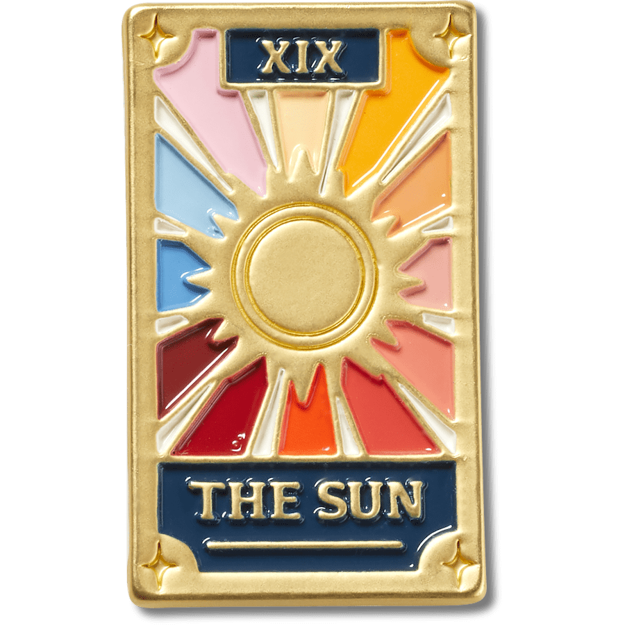  Sun Tarot Card - charm view - Jibbitz