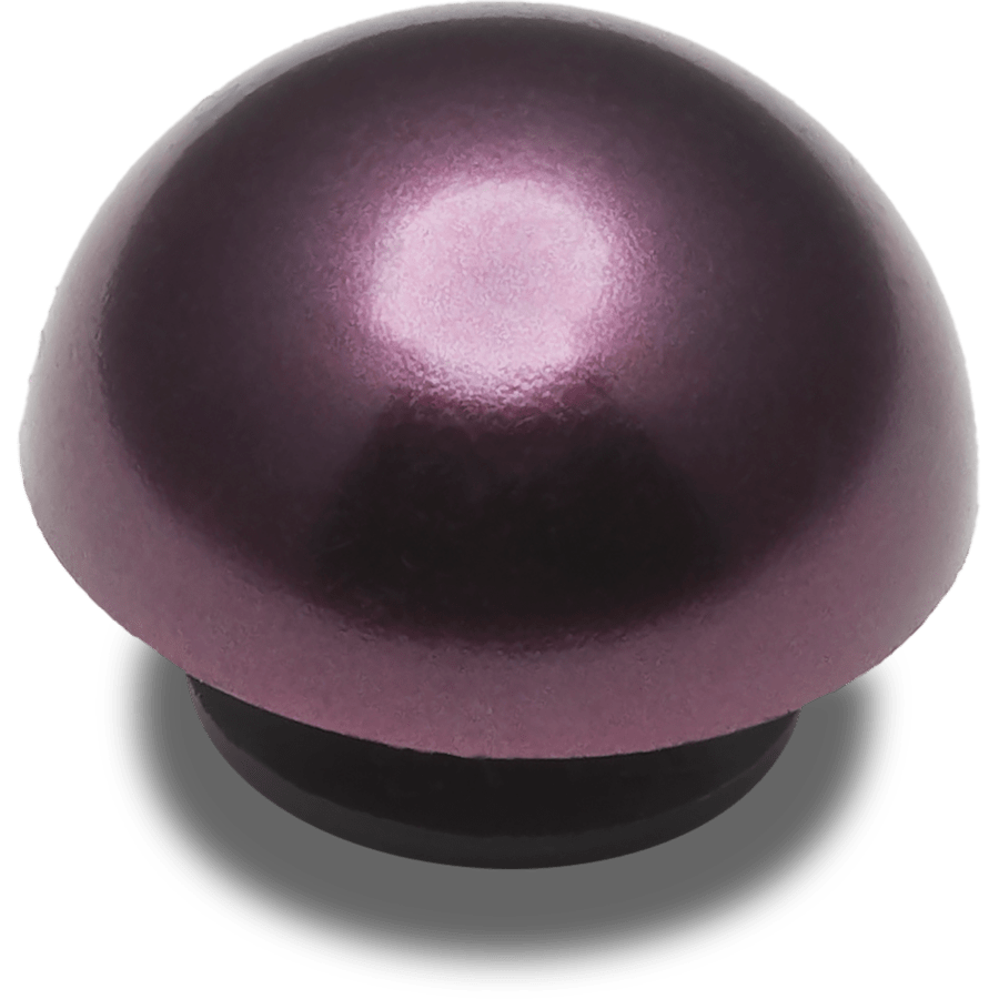  Purple Pearl Dome - charms on shoes - Jibbitz