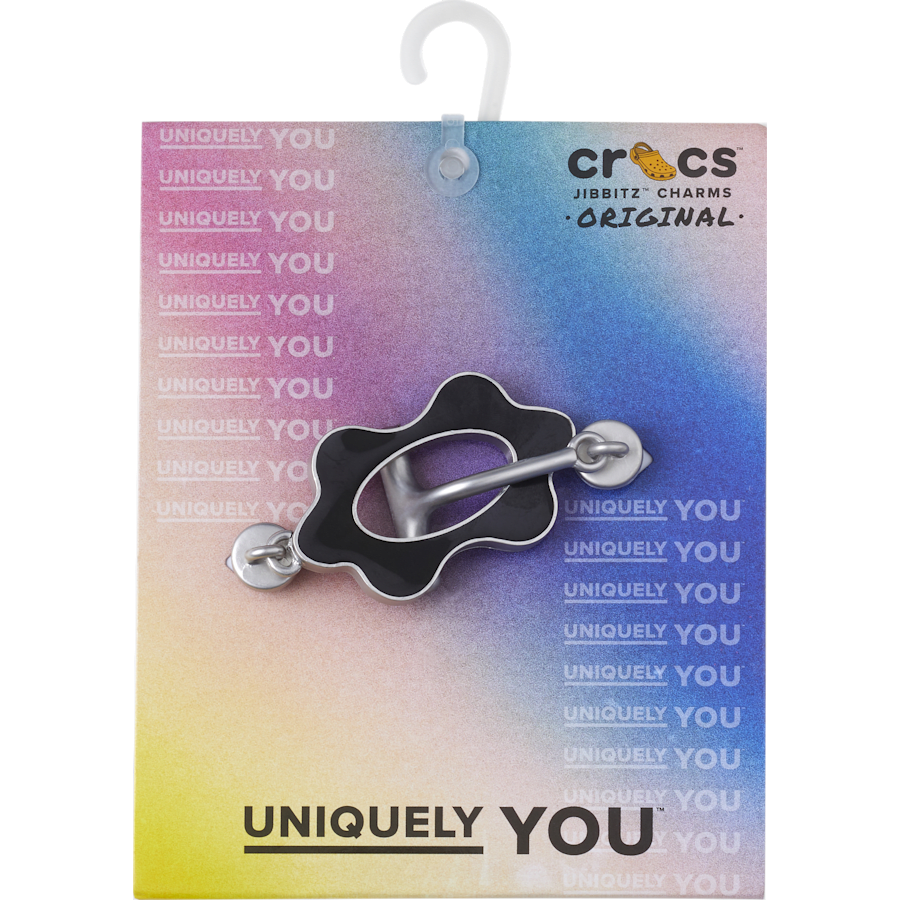  Black and Silver Toggle Chain - Custom Angle - Jibbitz