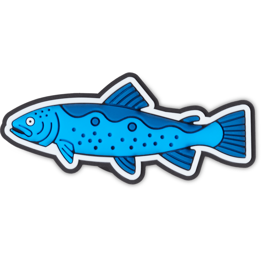  Lake Trout - charm view - Jibbitz