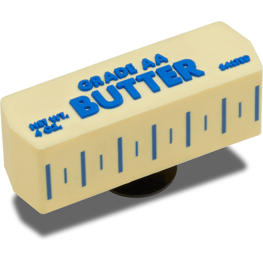 Mini 3D Butter - charm view - Jibbitz