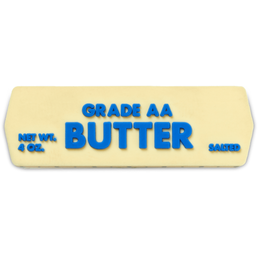  Mini 3D Butter - charms on shoes - Jibbitz